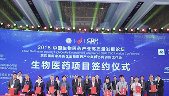 活动签约典礼，左四为6008集团生物