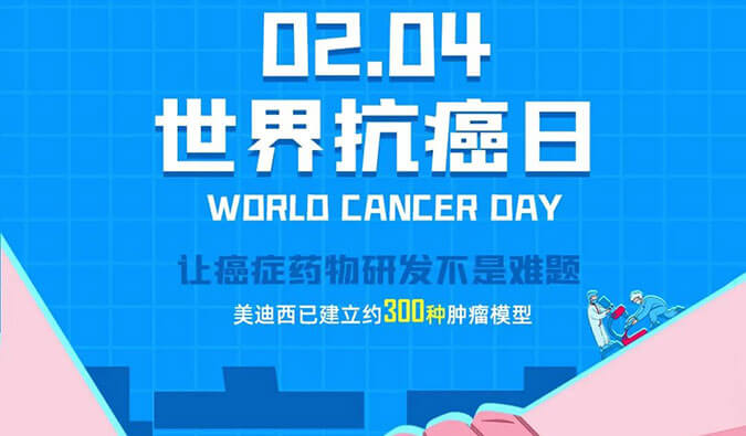世界抗癌日：热点肿瘤模型在肿瘤药物研发中的特点