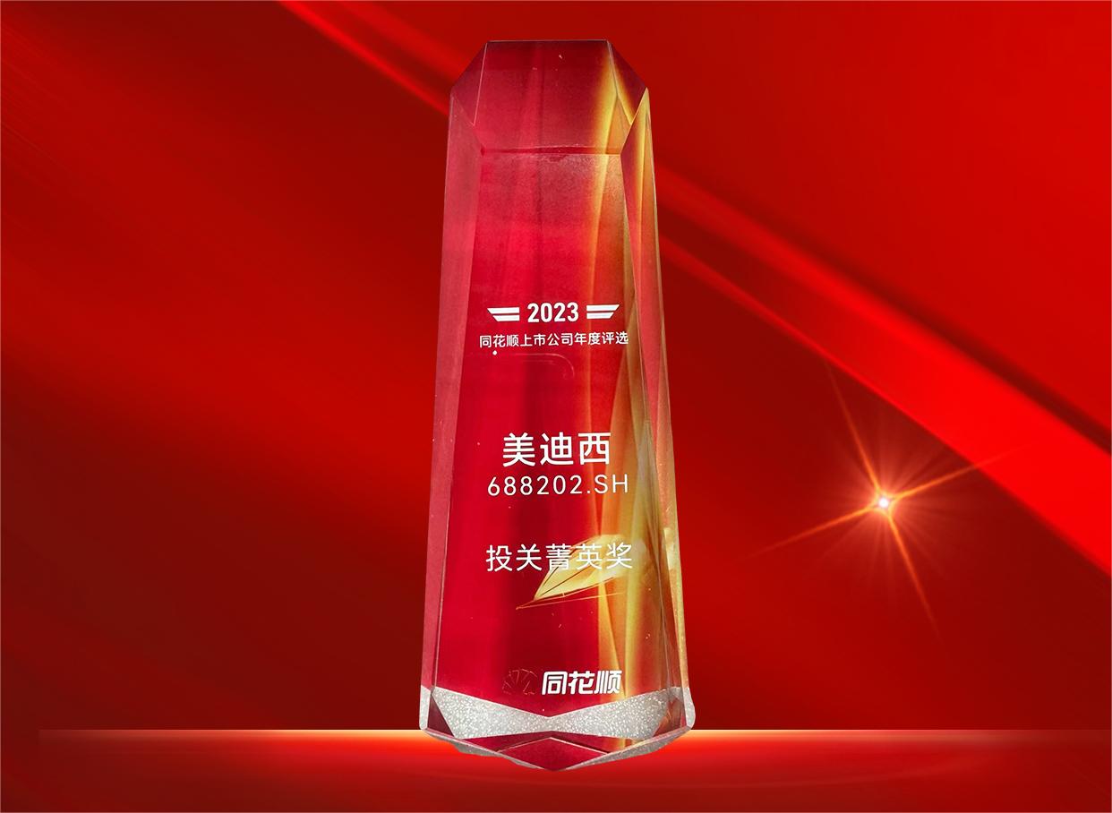 6008集团喜获同花顺上市公司“投关菁英奖”